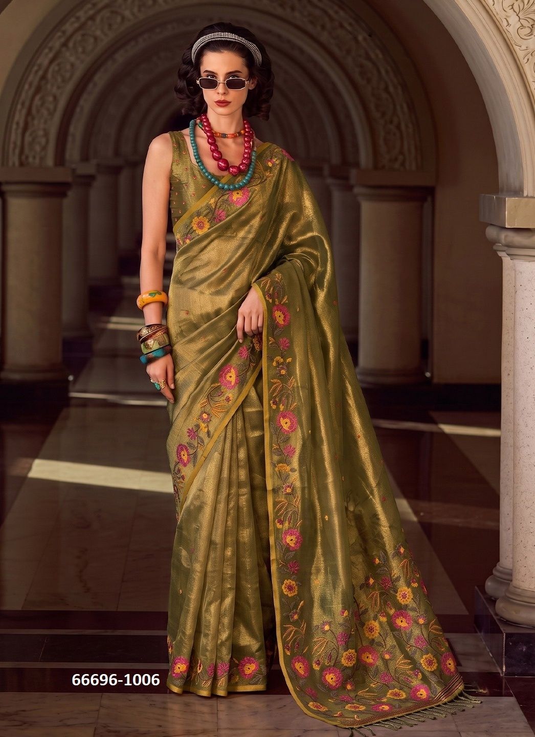 FANTASY - Catalog # 66696 (Set of 6 Sarees) FANTASY - Catalog # 66696 (Set of 6 Sarees)