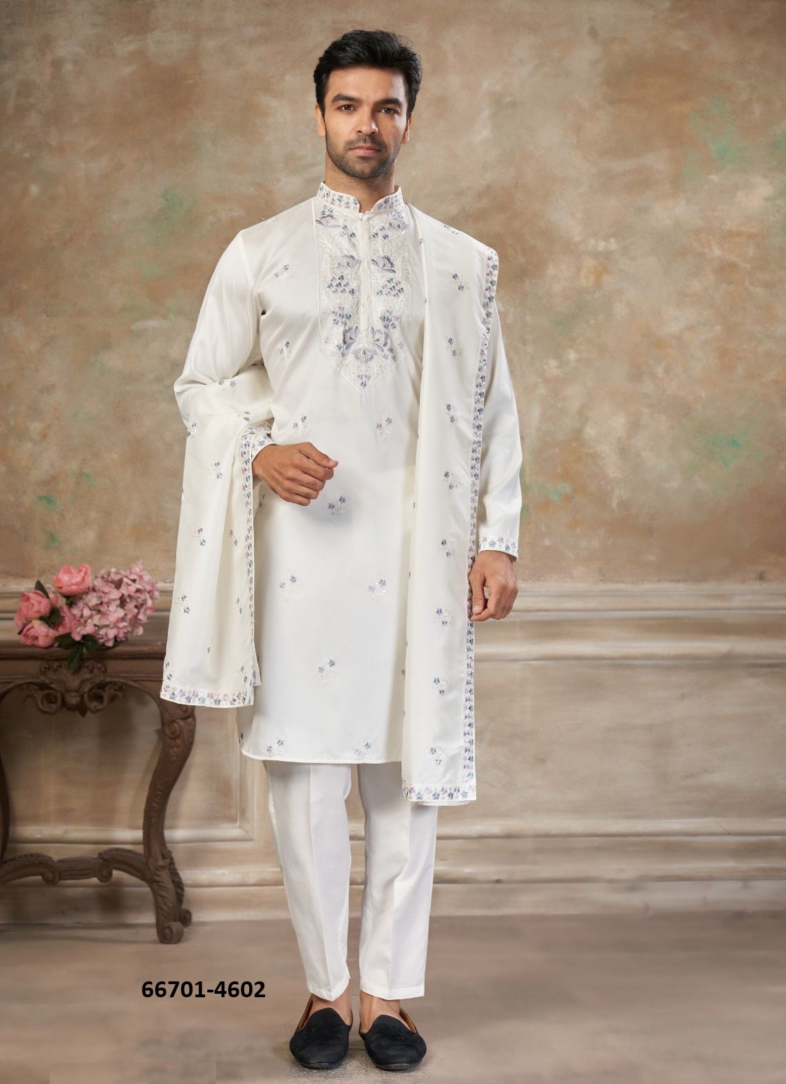 WEDDING COLLECTION 46 - Catalog # 66701 (Set of 10 Men's Ethnic Wear) WEDDING COLLECTION 46 - Catalog # 66701 (Set of 10 Men's Ethnic Wear)