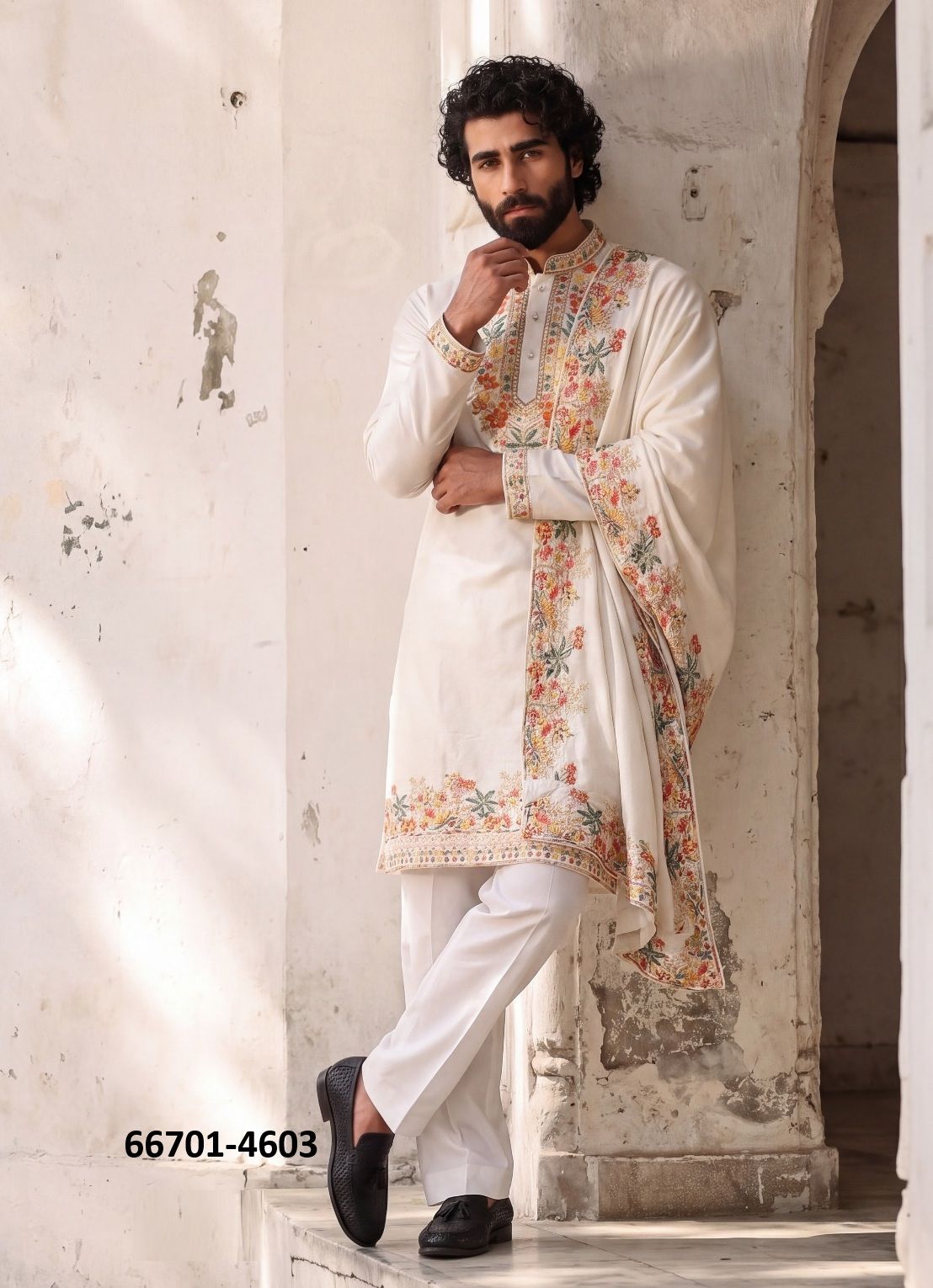 WEDDING COLLECTION 46 - Catalog # 66701 (Set of 10 Men's Ethnic Wear) WEDDING COLLECTION 46 - Catalog # 66701 (Set of 10 Men's Ethnic Wear)