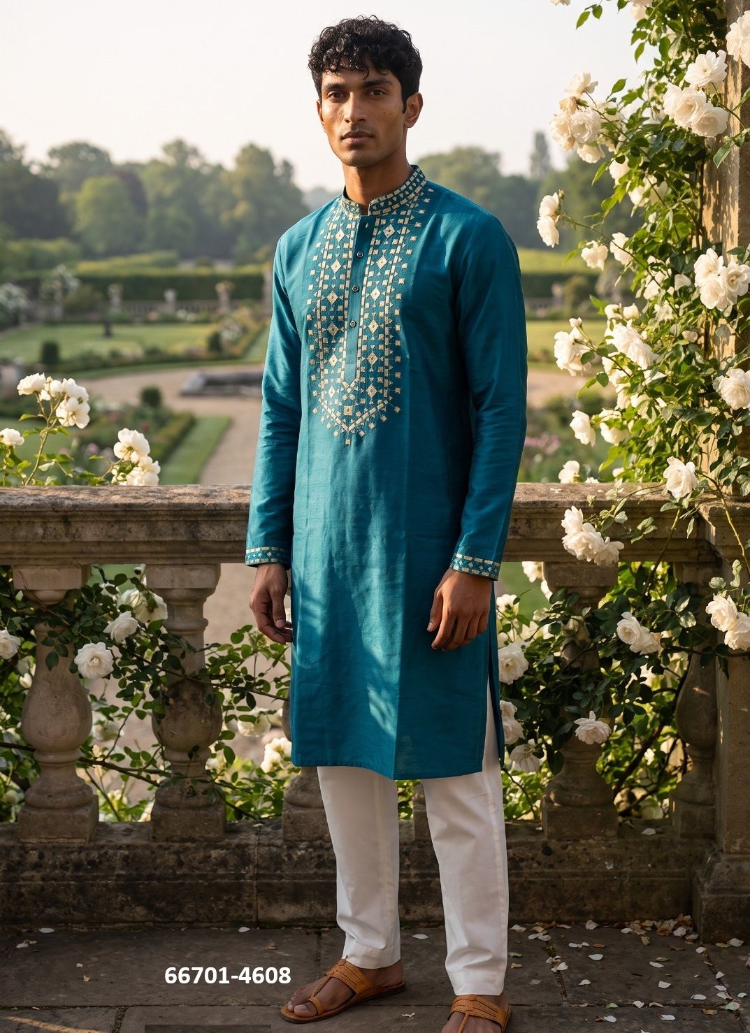 WEDDING COLLECTION 46 - Catalog # 66701 (Set of 10 Men's Ethnic Wear) WEDDING COLLECTION 46 - Catalog # 66701 (Set of 10 Men's Ethnic Wear)