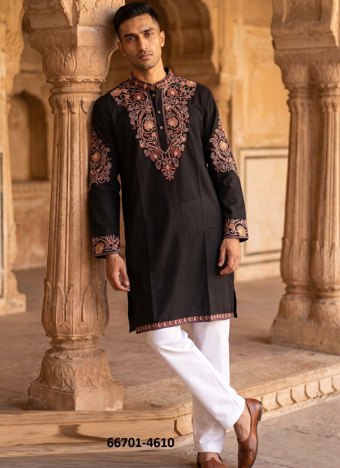 WEDDING COLLECTION 46 - Catalog # 66701 (Set of 10 Men's Ethnic Wear) WEDDING COLLECTION 46 - Catalog # 66701 (Set of 10 Men's Ethnic Wear)