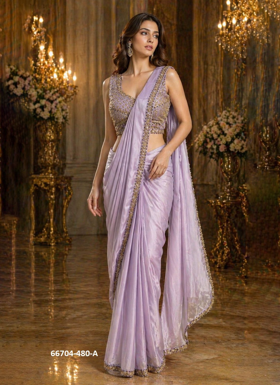 DESIGN A480 - Catalog # 66704 (Set of 3 Sarees) DESIGN A480 - Catalog # 66704 (Set of 3 Sarees)