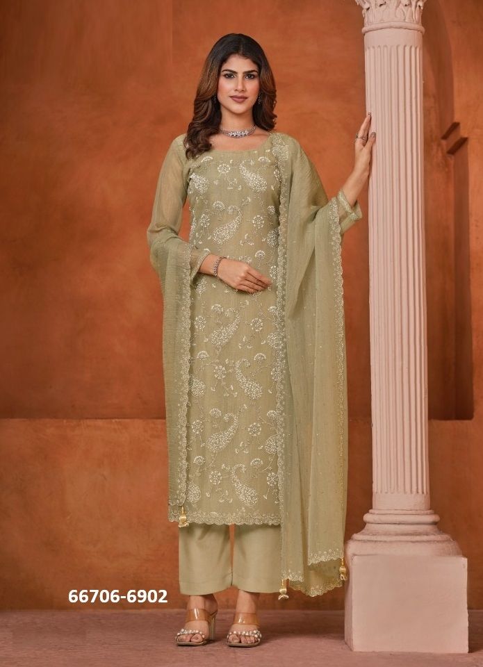 ADMIRE - Catalog # 66706 (Set of 5 Semi-Stitched / Un-Stitched Suits) ADMIRE - Catalog # 66706 (Set of 5 Semi-Stitched / Un-Stitched Suits)
