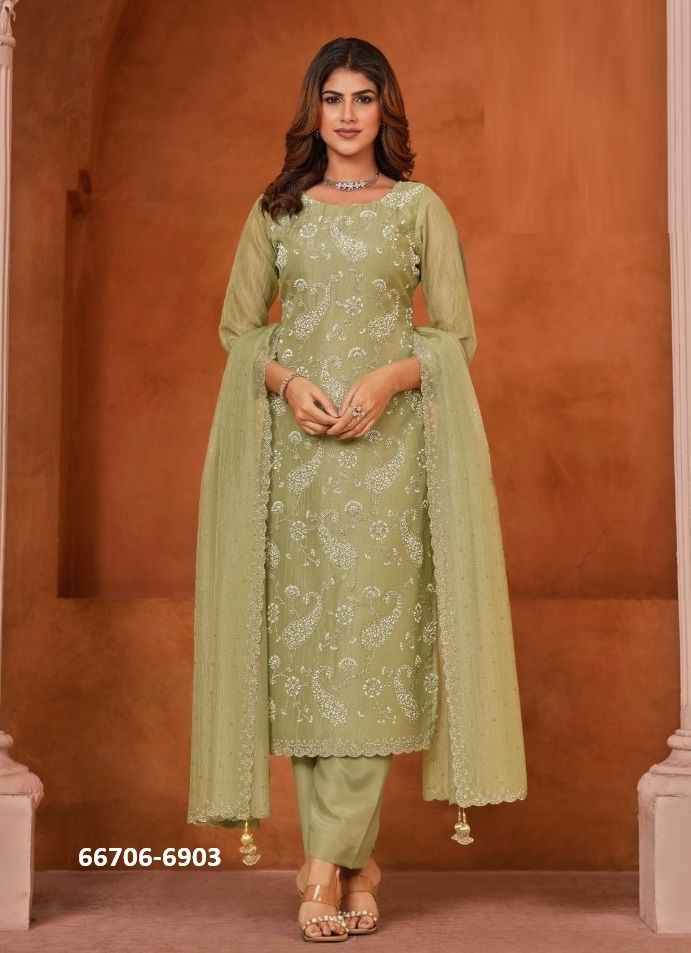 ADMIRE - Catalog # 66706 (Set of 5 Semi-Stitched / Un-Stitched Suits) ADMIRE - Catalog # 66706 (Set of 5 Semi-Stitched / Un-Stitched Suits)