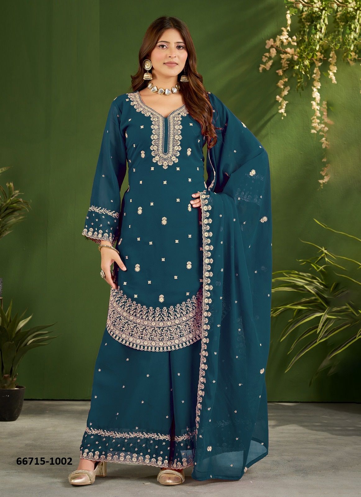 MAYA - Catalog # 66715 (Set of 6 Readymade Salwar Suits) MAYA - Catalog # 66715 (Set of 6 Readymade Salwar Suits)