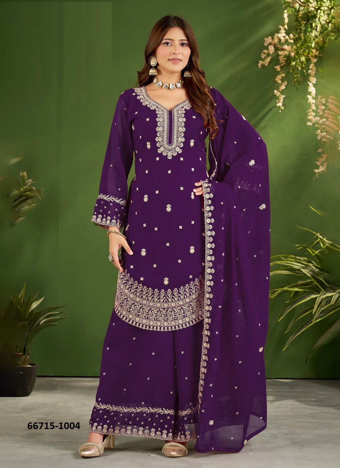 MAYA - Catalog # 66715 (Set of 6 Readymade Salwar Suits) MAYA - Catalog # 66715 (Set of 6 Readymade Salwar Suits)