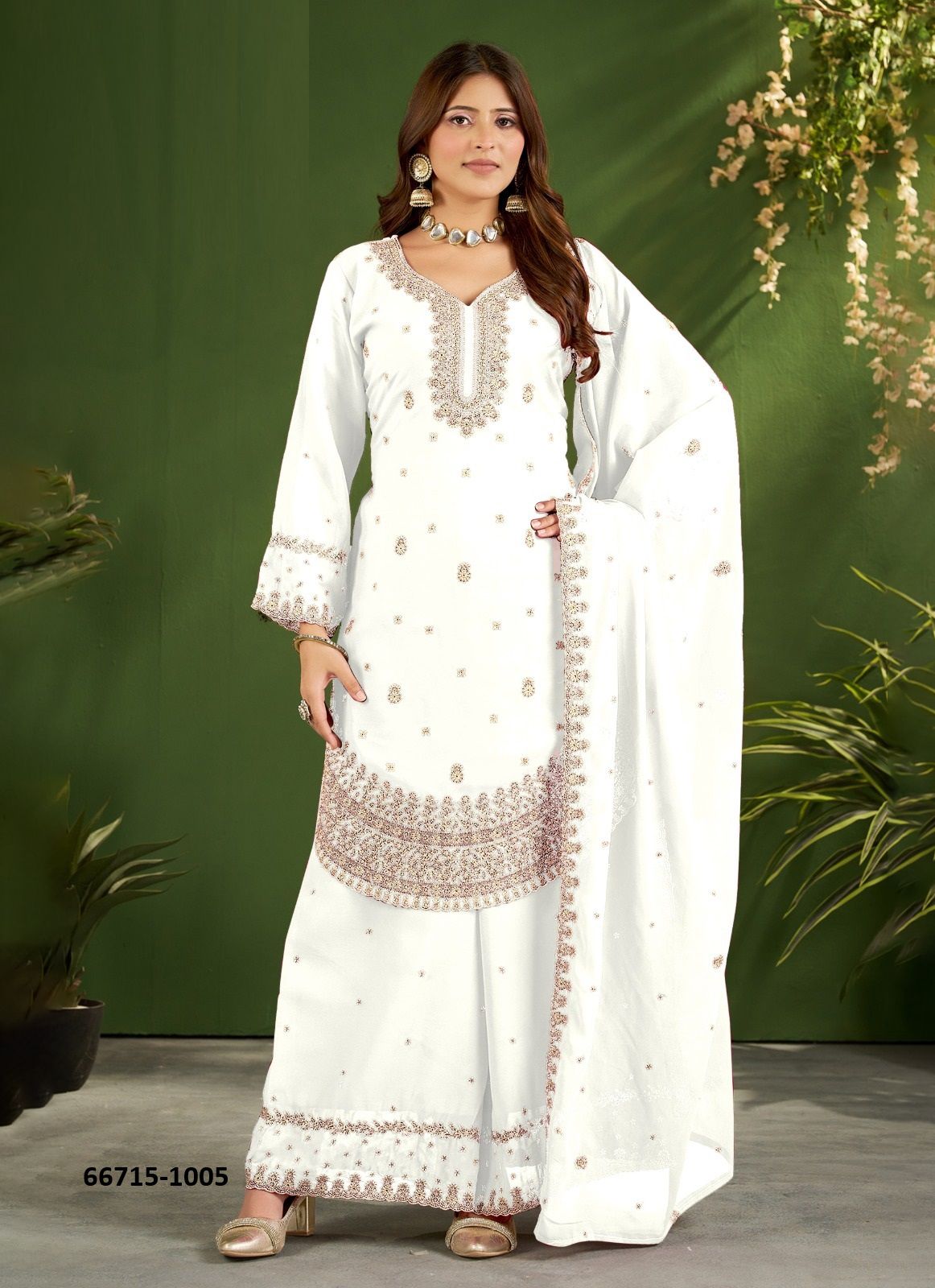 MAYA - Catalog # 66715 (Set of 6 Readymade Salwar Suits) MAYA - Catalog # 66715 (Set of 6 Readymade Salwar Suits)