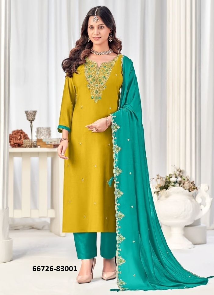 MISBAH - Catalog # 66726 (Set of 12 Readymade Salwar Suits) MISBAH - Catalog # 66726 (Set of 12 Readymade Salwar Suits)