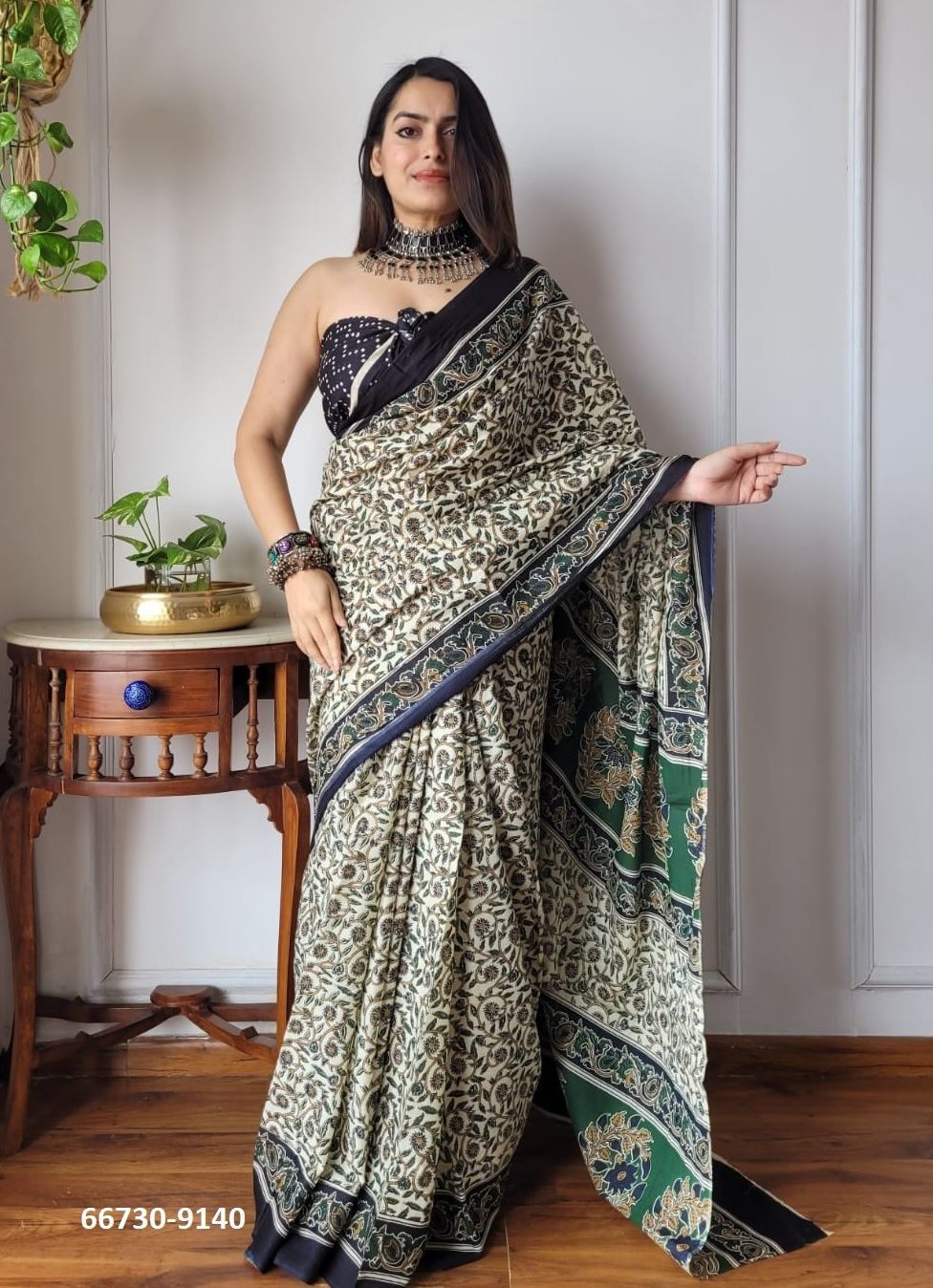 PURE MULMUL COTTON BAGRU PRINTS 4 - Catalog # 66730 (Set of 10 Sarees) PURE MULMUL COTTON BAGRU PRINTS 4 - Catalog # 66730 (Set of 10 Sarees)