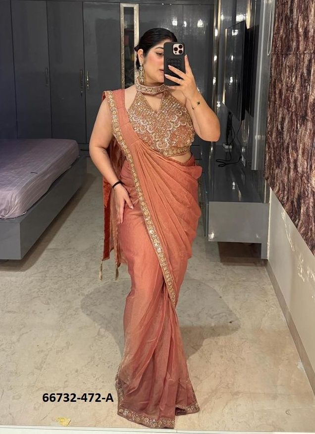 DESIGN A472 - Catalog # 66732 (Set of 2 Sarees) DESIGN A472 - Catalog # 66732 (Set of 2 Sarees)