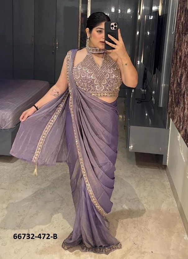 DESIGN A472 - Catalog # 66732 (Set of 2 Sarees) DESIGN A472 - Catalog # 66732 (Set of 2 Sarees)