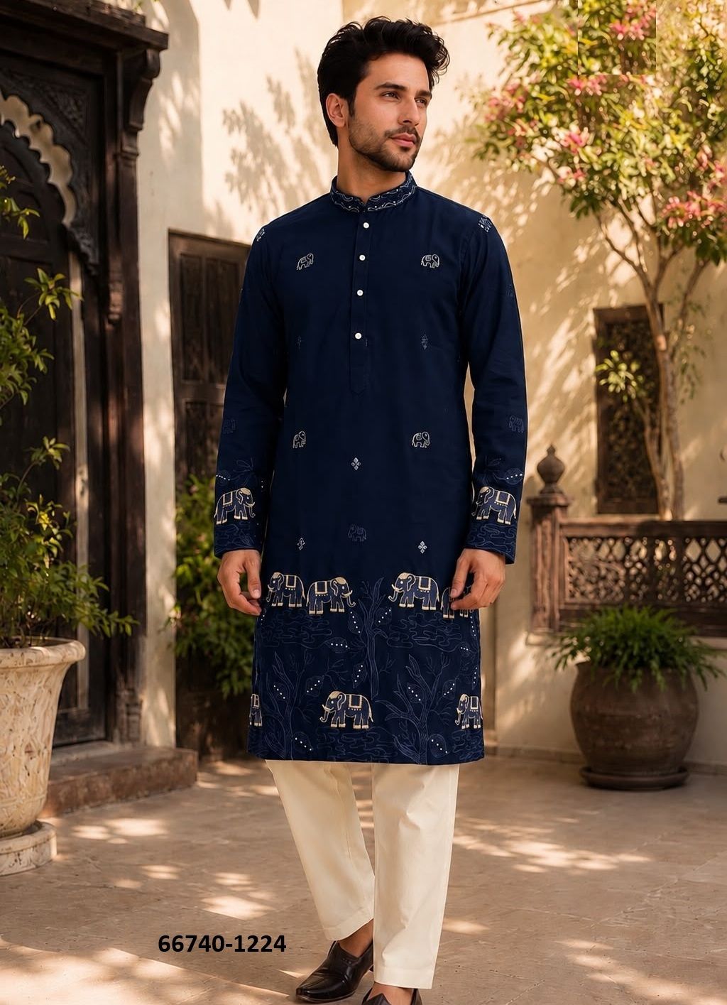UTSAV 16 - Catalog # 66740 (Set of 4 Men's Ethnic Wear) UTSAV 16 - Catalog # 66740 (Set of 4 Men's Ethnic Wear)