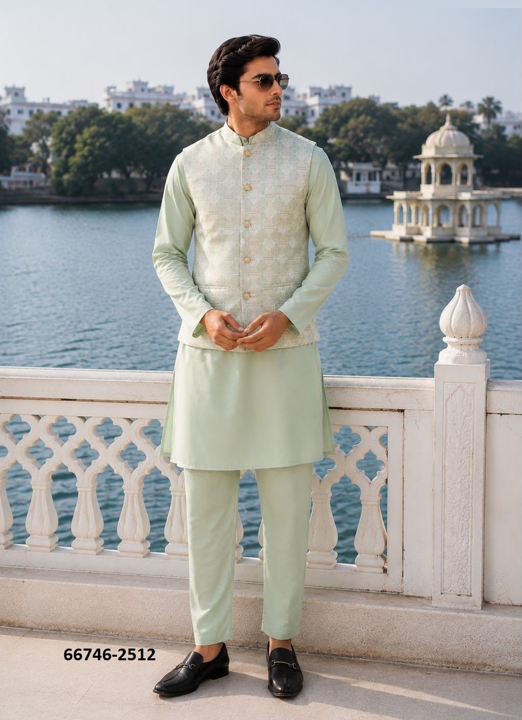 ROYALE COLLECTION - Catalog # 66746 (Set of 5 Men's Ethnic Wear) ROYALE COLLECTION - Catalog # 66746 (Set of 5 Men's Ethnic Wear)