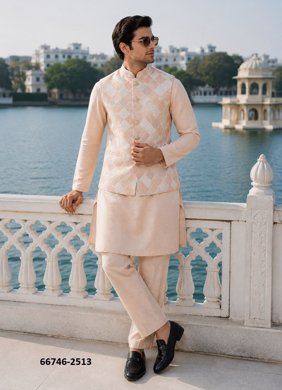 ROYALE COLLECTION - Catalog # 66746 (Set of 5 Men's Ethnic Wear) ROYALE COLLECTION - Catalog # 66746 (Set of 5 Men's Ethnic Wear)