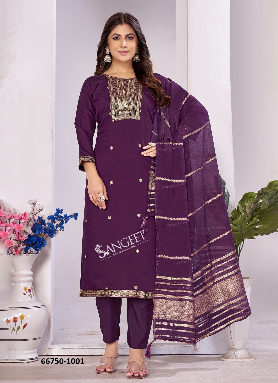VEDIKA 2 - Catalog # 66750 (Set of 6 Readymade Salwar Suits) VEDIKA 2 - Catalog # 66750 (Set of 6 Readymade Salwar Suits)