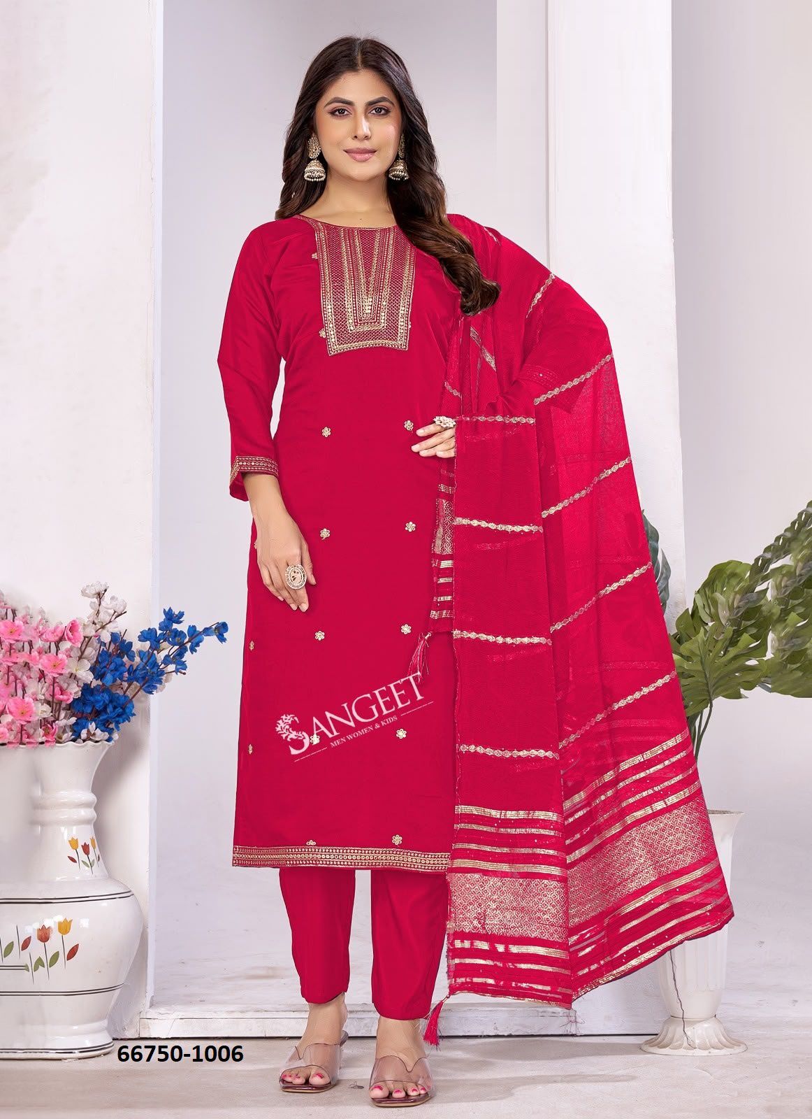 VEDIKA 2 - Catalog # 66750 (Set of 6 Readymade Salwar Suits) VEDIKA 2 - Catalog # 66750 (Set of 6 Readymade Salwar Suits)