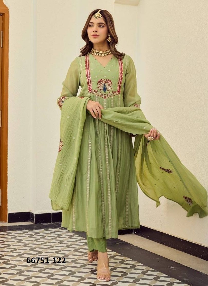 DESIGN 121 - Catalog # 66751 (Set of 2 Readymade Salwar Suits) DESIGN 121 - Catalog # 66751 (Set of 2 Readymade Salwar Suits)