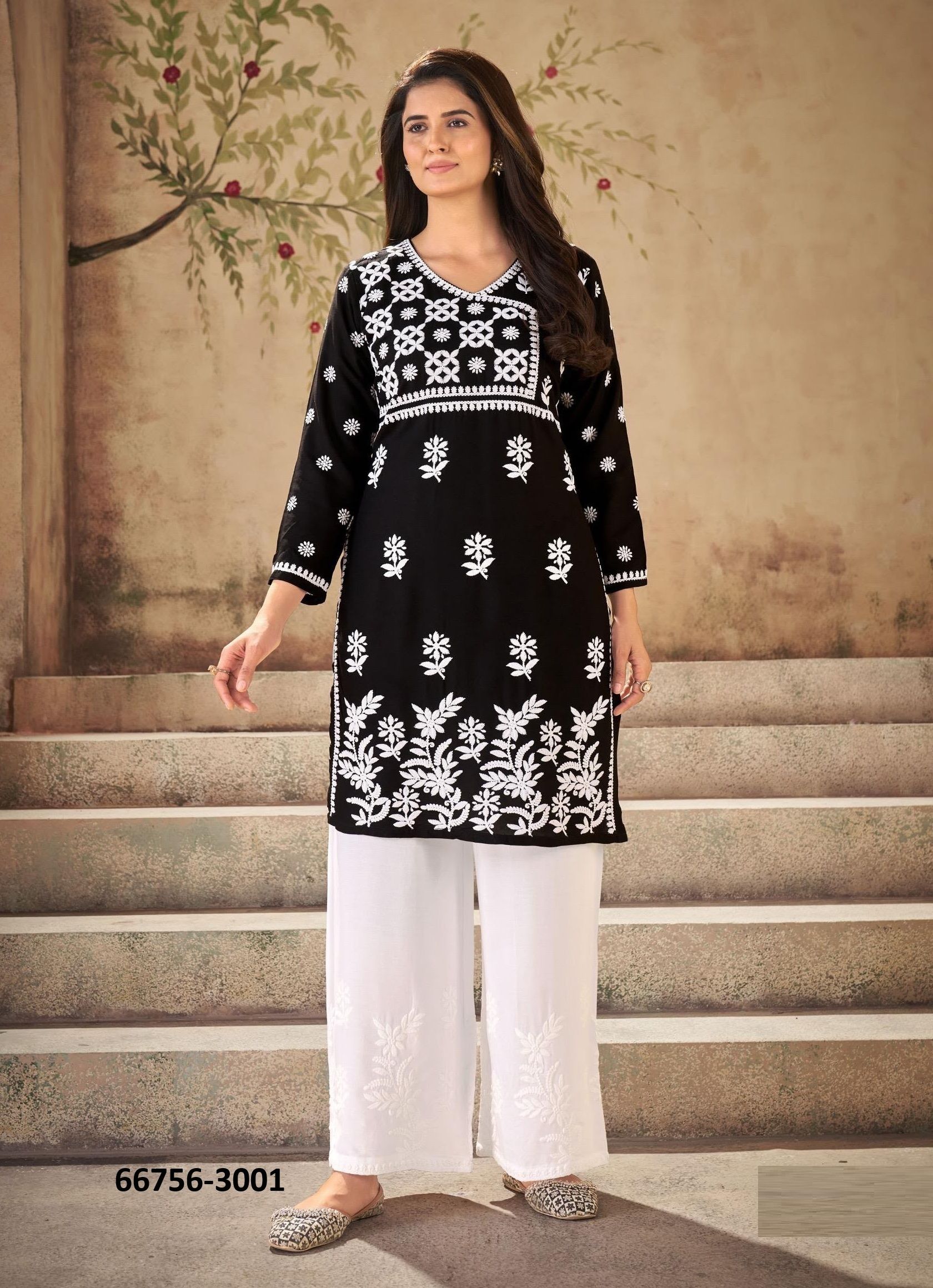 LUCKNOWI 1 - Catalog # 66756 (Set of 2 Tops With Bottoms) LUCKNOWI 1 - Catalog # 66756 (Set of 2 Tops With Bottoms)