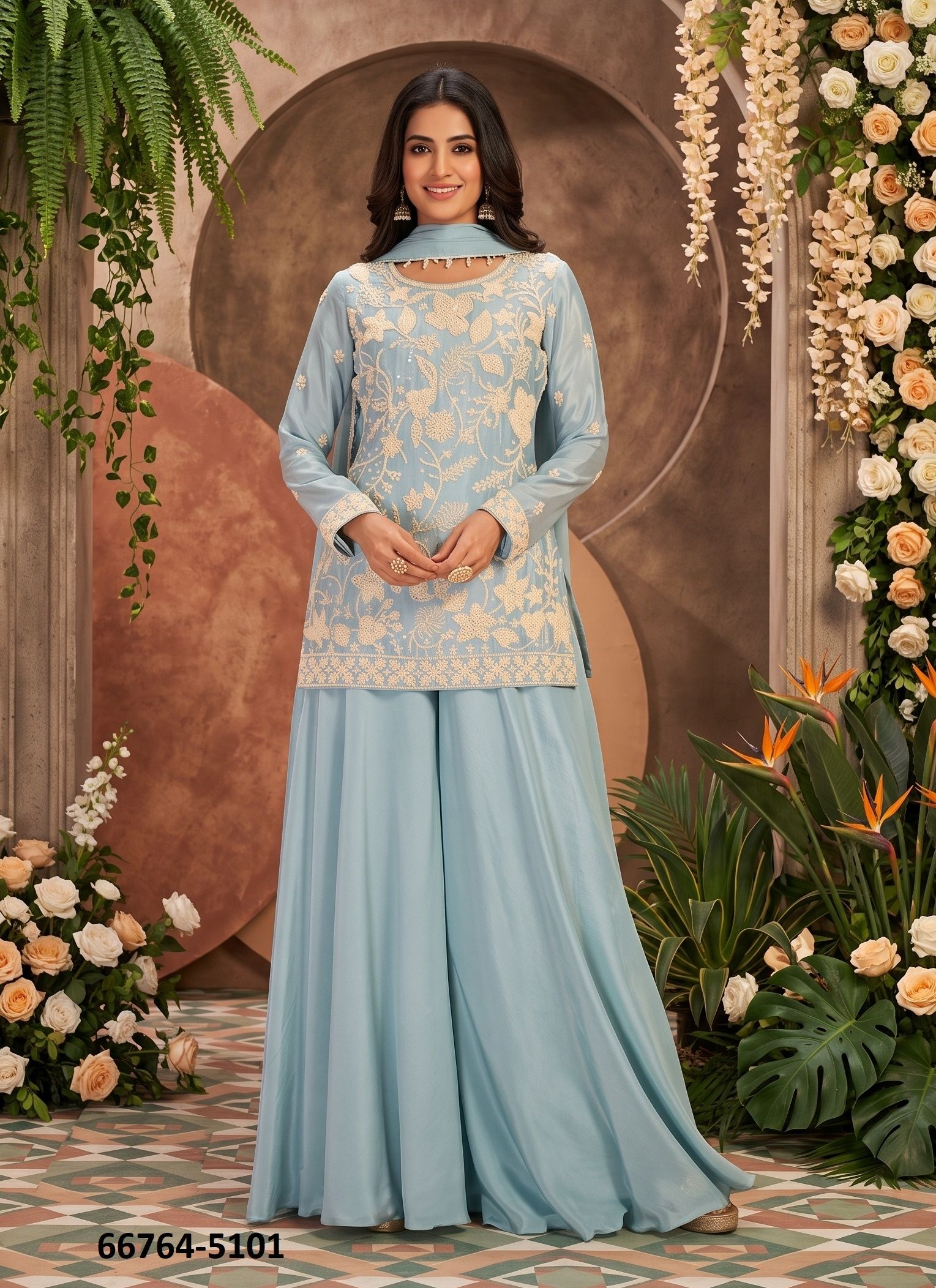 RAAKHI - Catalog # 66764 (Set of 3 Readymade Salwar Suits) RAAKHI - Catalog # 66764 (Set of 3 Readymade Salwar Suits)