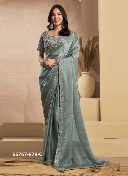 ROYAL QUEEN 878 - Catalog # 66767 (Set of 4 Sarees) ROYAL QUEEN 878 - Catalog # 66767 (Set of 4 Sarees)