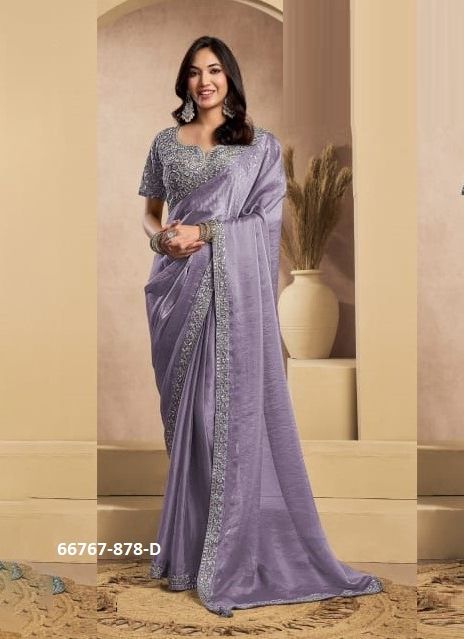 ROYAL QUEEN 878 - Catalog # 66767 (Set of 4 Sarees) ROYAL QUEEN 878 - Catalog # 66767 (Set of 4 Sarees)