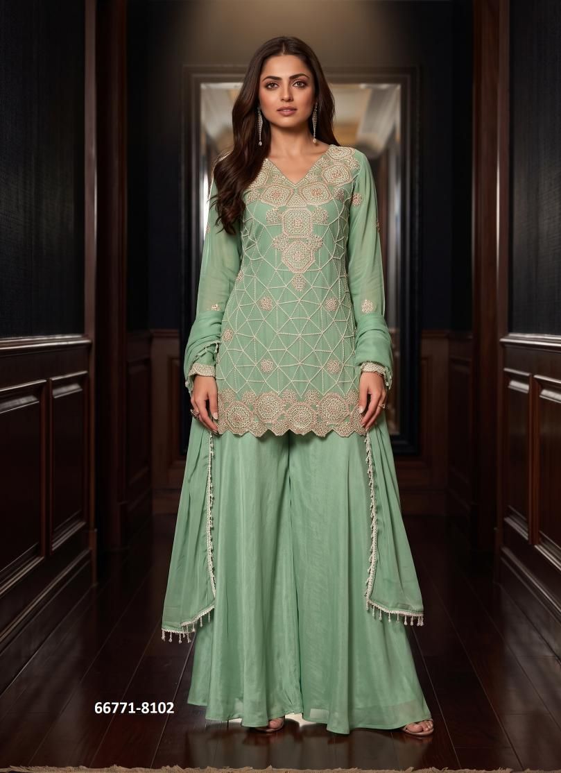 MAHEEKA - Catalog # 66771 (Set of 3 Readymade Salwar Suits) MAHEEKA - Catalog # 66771 (Set of 3 Readymade Salwar Suits)