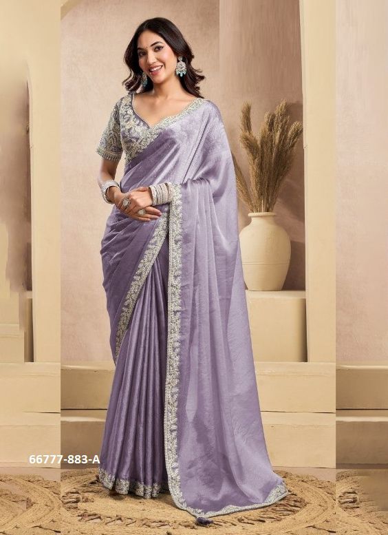 ROYAL QUEEN 883 - Catalog # 66777 (Set of 4 Sarees) ROYAL QUEEN 883 - Catalog # 66777 (Set of 4 Sarees)