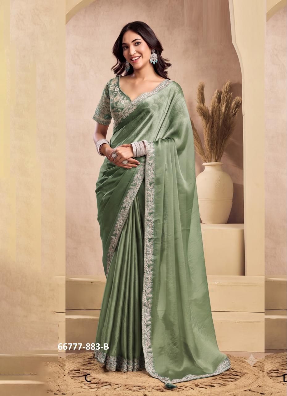ROYAL QUEEN 883 - Catalog # 66777 (Set of 4 Sarees) ROYAL QUEEN 883 - Catalog # 66777 (Set of 4 Sarees)