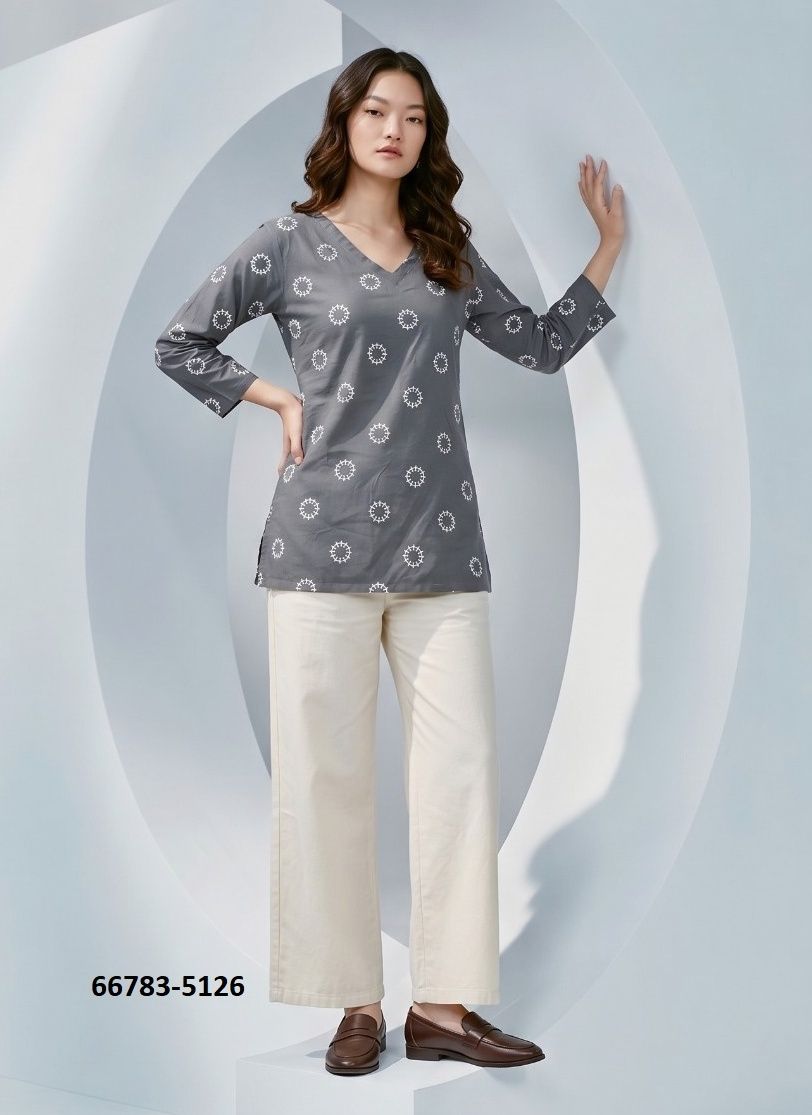 SHYLA 5124 - Catalog # 66783 (Set of 11 Readymade Women's Kurtis / Tops)