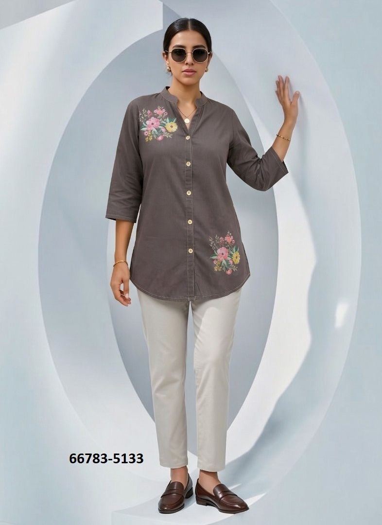 SHYLA 5124 - Catalog # 66783 (Set of 11 Readymade Women's Kurtis / Tops)