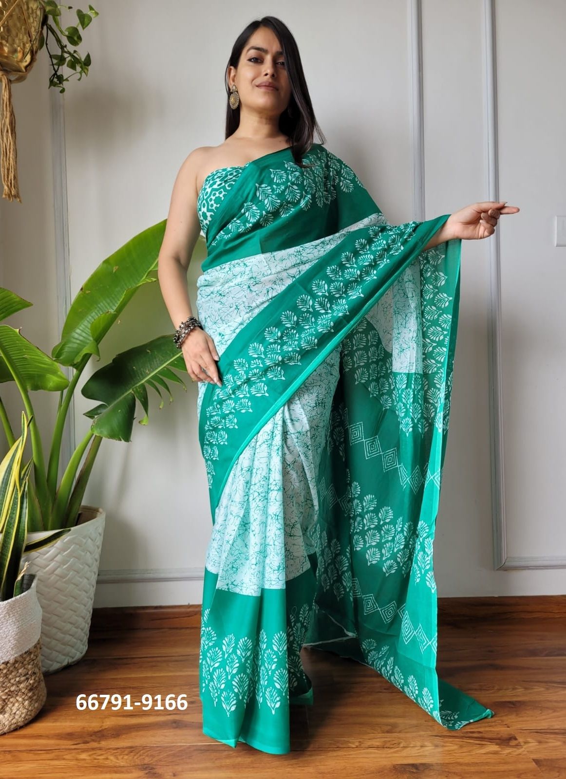 PURE MULMUL COTTON BAGRU PRINTS 7 - Catalog # 66791 (Set of 10 Sarees) PURE MULMUL COTTON BAGRU PRINTS 7 - Catalog # 66791 (Set of 10 Sarees)