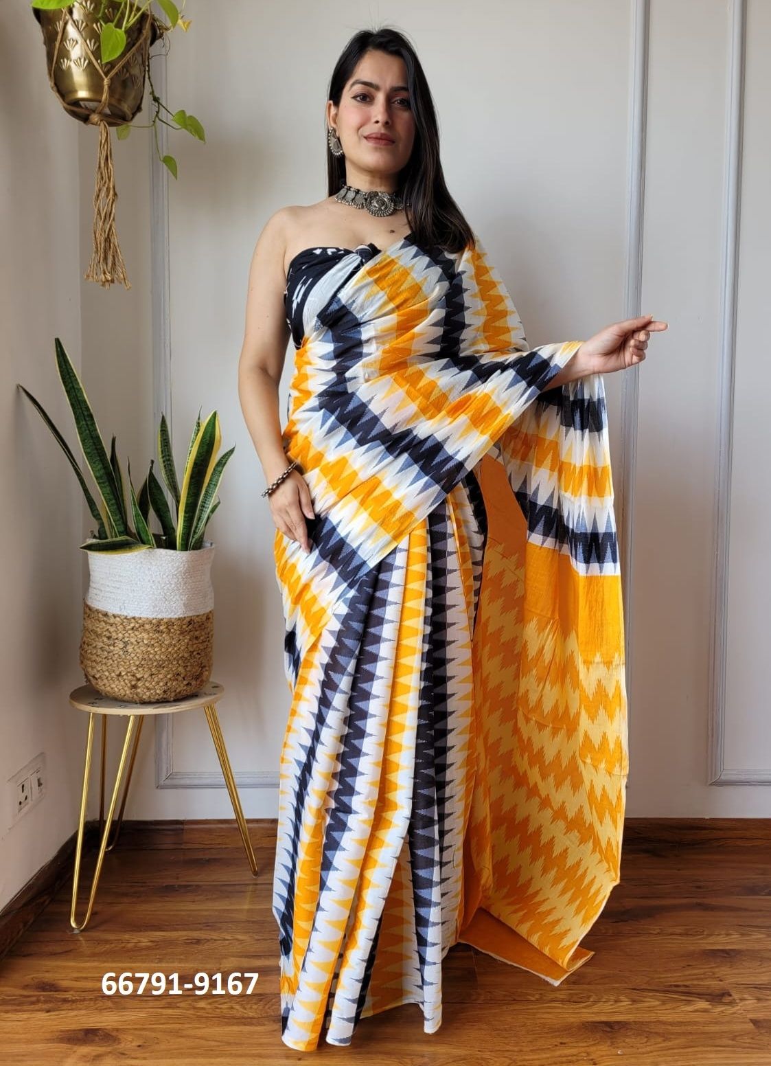 PURE MULMUL COTTON BAGRU PRINTS 7 - Catalog # 66791 (Set of 10 Sarees) PURE MULMUL COTTON BAGRU PRINTS 7 - Catalog # 66791 (Set of 10 Sarees)