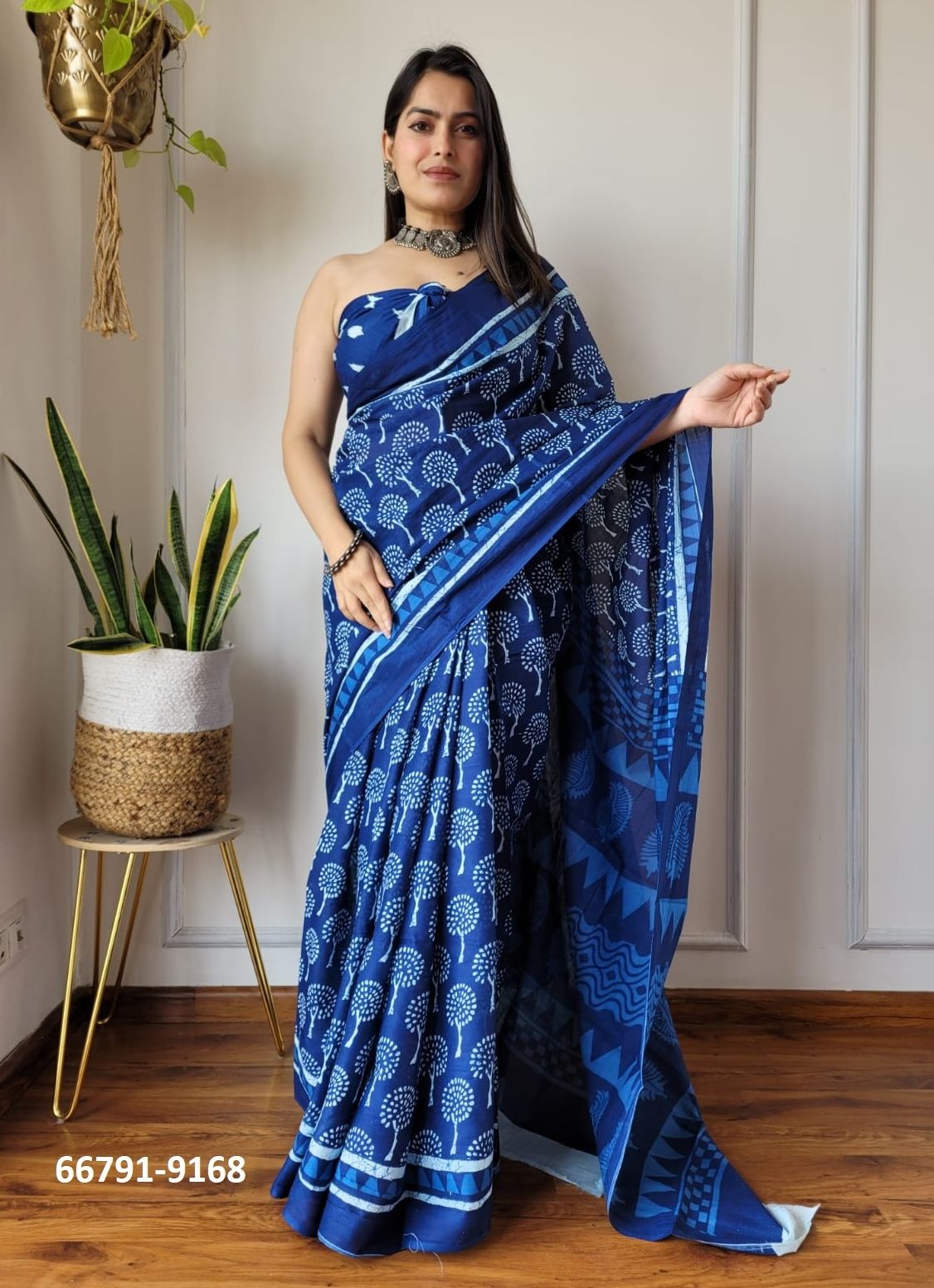 PURE MULMUL COTTON BAGRU PRINTS 7 - Catalog # 66791 (Set of 10 Sarees) PURE MULMUL COTTON BAGRU PRINTS 7 - Catalog # 66791 (Set of 10 Sarees)
