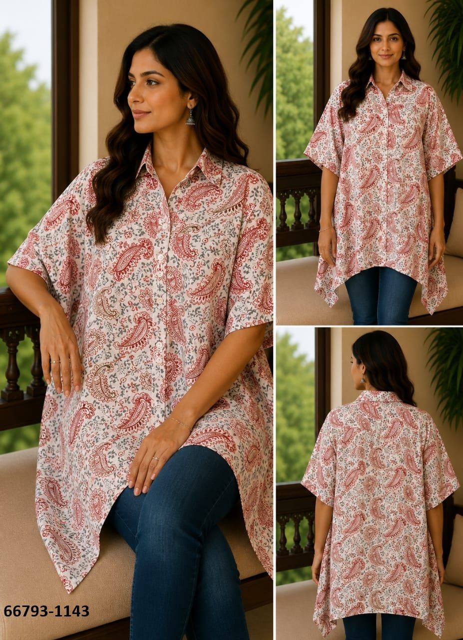 PURE BAGRU PRINT COTTON PONCHOS 3 - Catalog # 66793 (Set of 10 Kaftans / Ponchos) PURE BAGRU PRINT COTTON PONCHOS 3 - Catalog # 66793 (Set of 10 Kaftans / Ponchos)