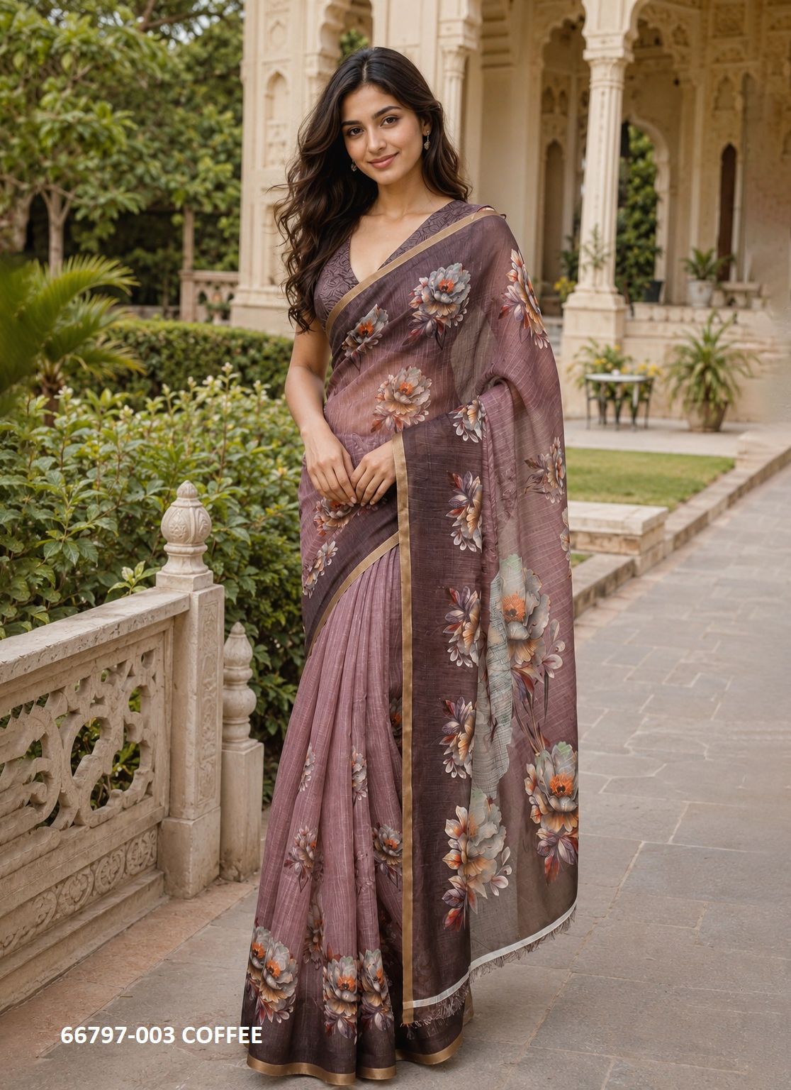 LAXMI 3 - Catalog # 66797 (Set of 2 Sarees) LAXMI 3 - Catalog # 66797 (Set of 2 Sarees)