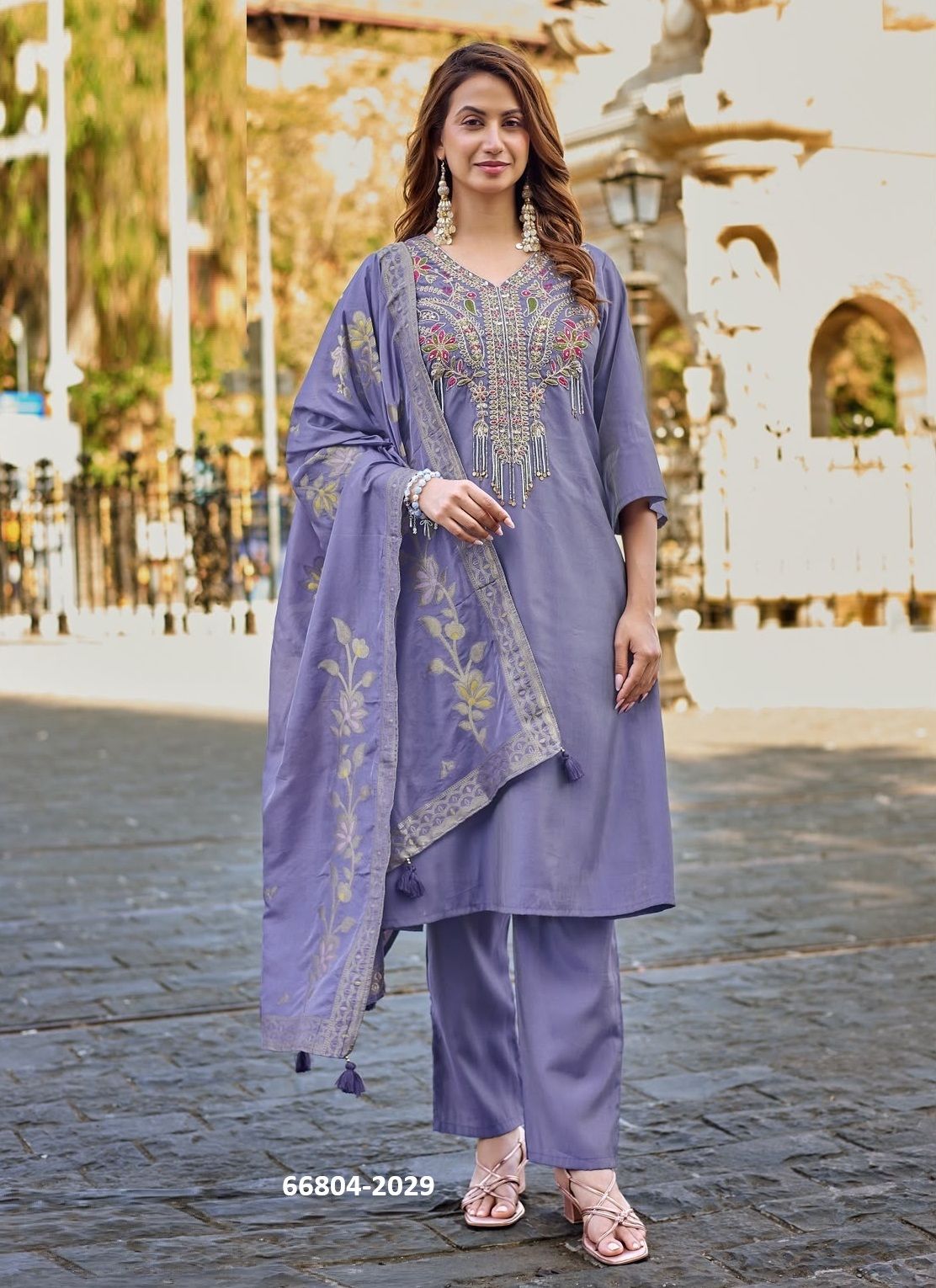 NOORIA - Catalog # 66804 (Set of 4 Readymade Salwar Suits) NOORIA - Catalog # 66804 (Set of 4 Readymade Salwar Suits)
