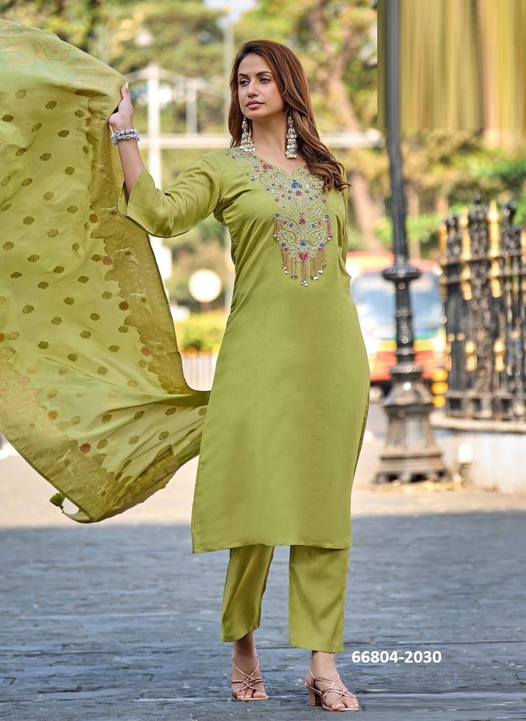 NOORIA - Catalog # 66804 (Set of 4 Readymade Salwar Suits) NOORIA - Catalog # 66804 (Set of 4 Readymade Salwar Suits)