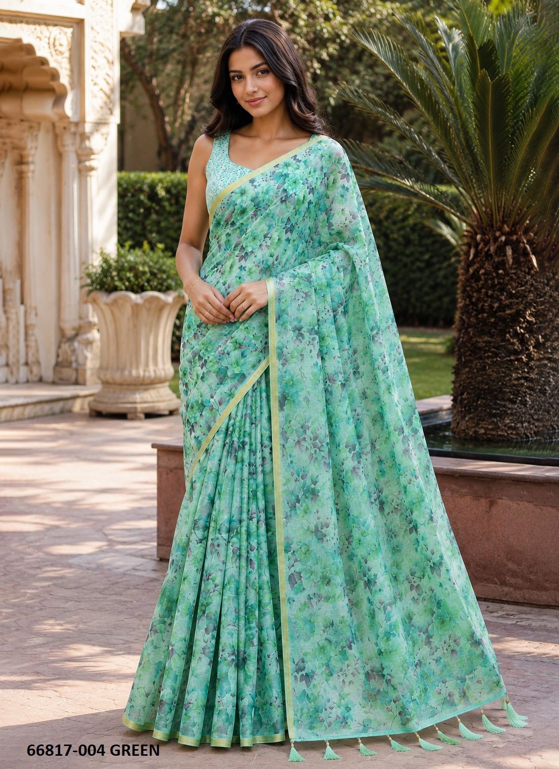 LAXMI 4 - Catalog # 66817 (Set of 2 Sarees) LAXMI 4 - Catalog # 66817 (Set of 2 Sarees)