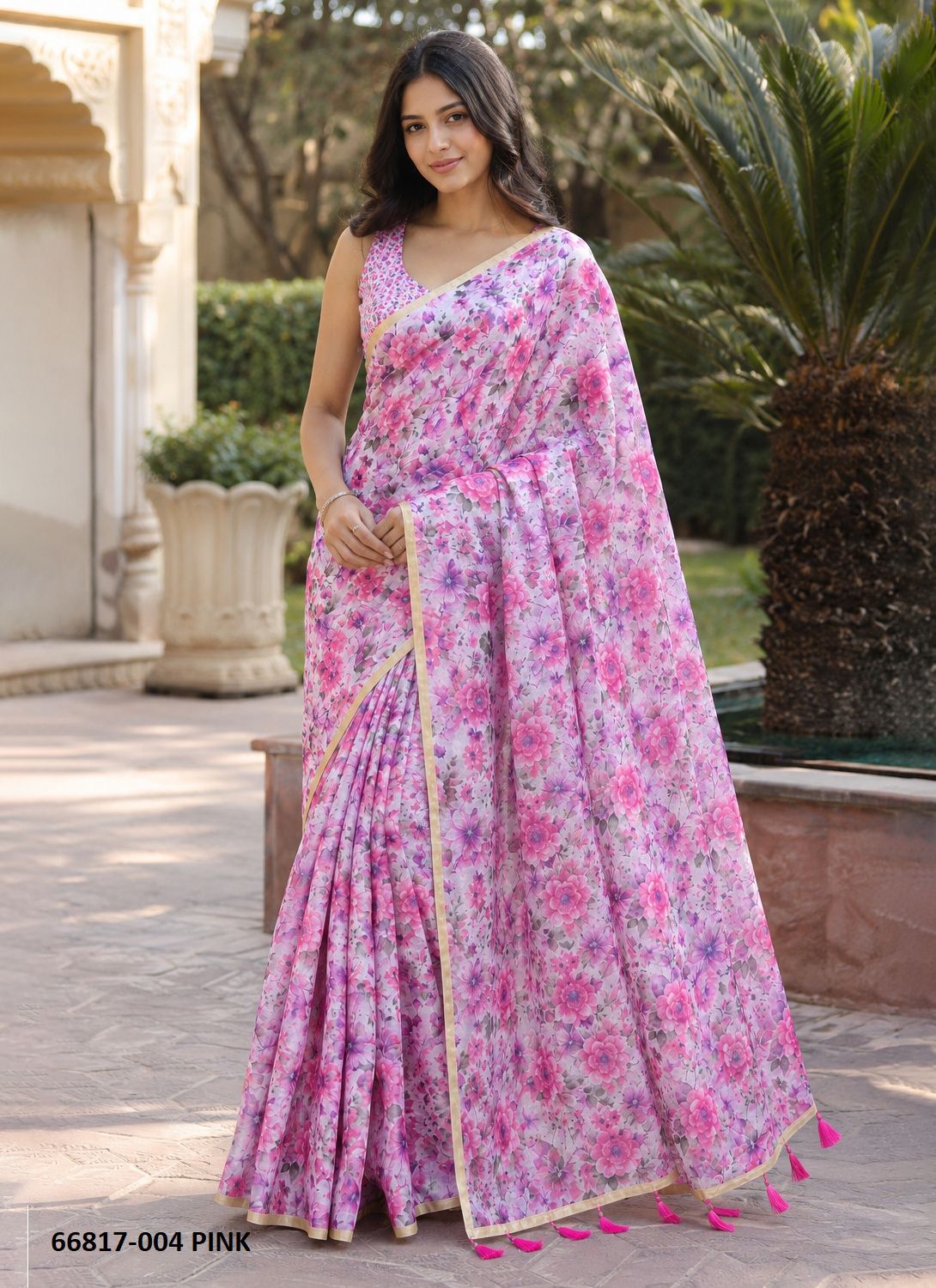 LAXMI 4 - Catalog # 66817 (Set of 2 Sarees) LAXMI 4 - Catalog # 66817 (Set of 2 Sarees)