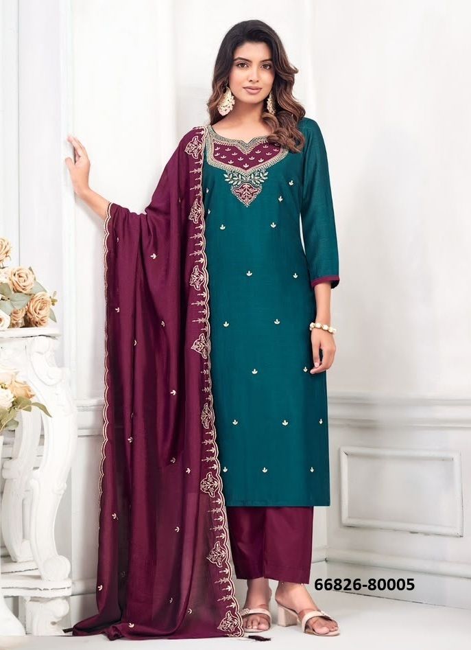 MAHIKA - Catalog # 66826 (Set of 12 Readymade Salwar Suits) MAHIKA - Catalog # 66826 (Set of 12 Readymade Salwar Suits)