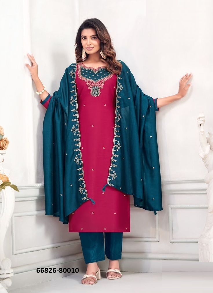 MAHIKA - Catalog # 66826 (Set of 12 Readymade Salwar Suits) MAHIKA - Catalog # 66826 (Set of 12 Readymade Salwar Suits)