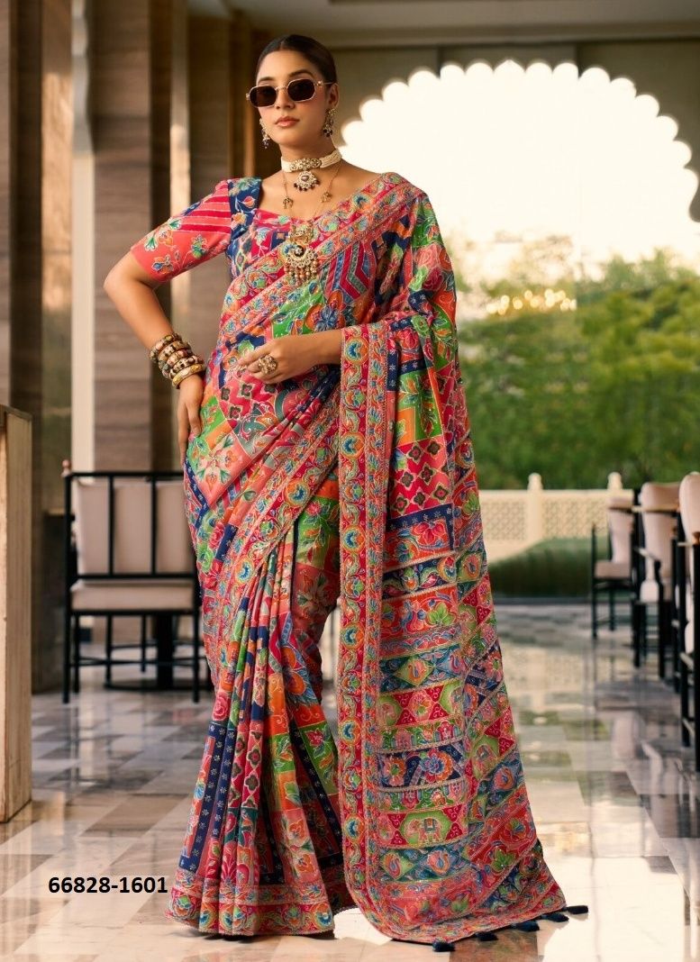 RANG DHARA 1 - Catalog # 66828 (Set of 5 Sarees) RANG DHARA 1 - Catalog # 66828 (Set of 5 Sarees)
