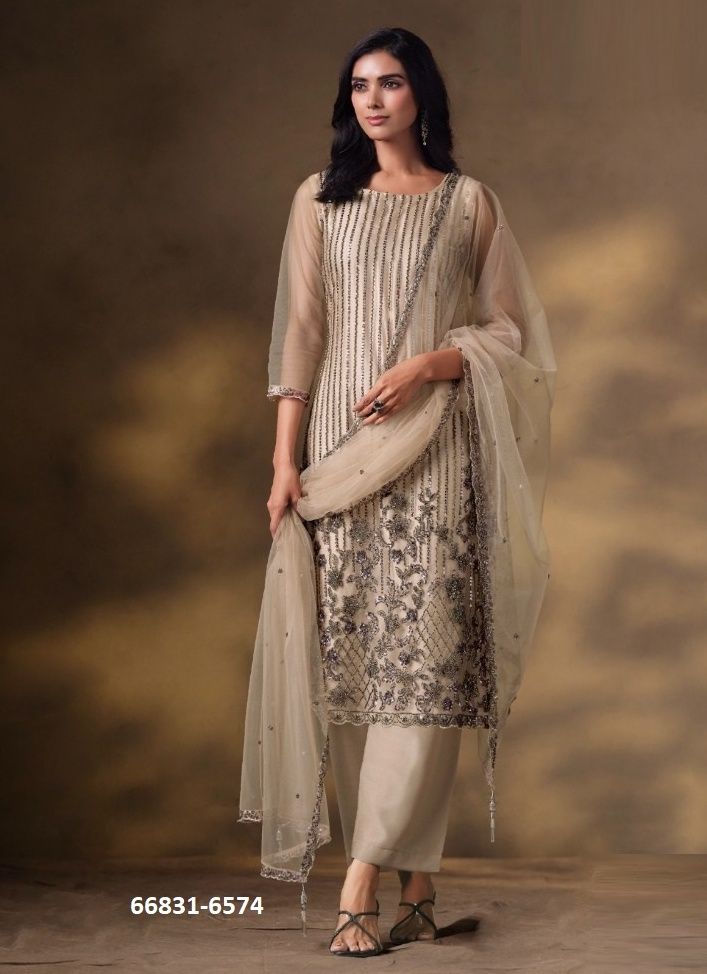 ARUSHA - Catalog # 66831 (Set of 6 Readymade Salwar Suits) ARUSHA - Catalog # 66831 (Set of 6 Readymade Salwar Suits)