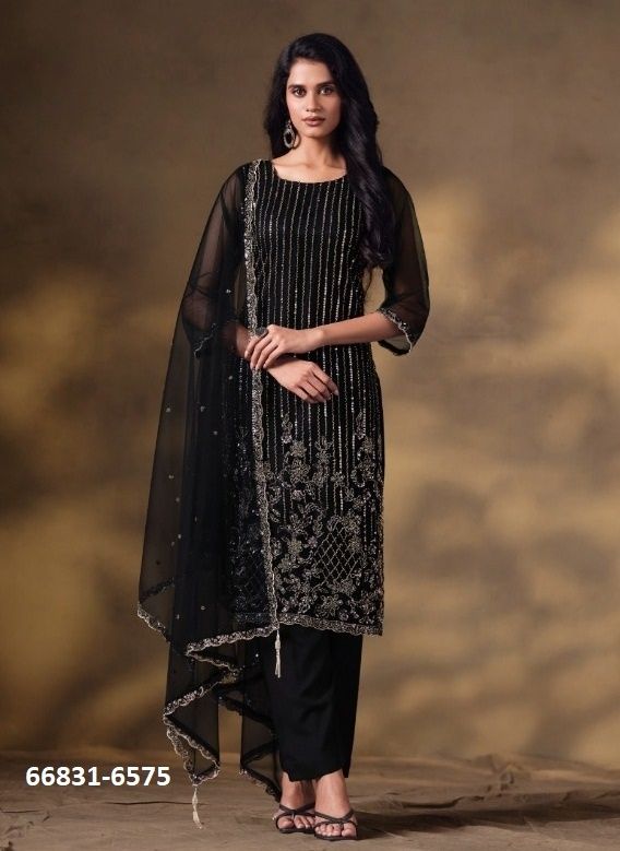 ARUSHA - Catalog # 66831 (Set of 6 Readymade Salwar Suits) ARUSHA - Catalog # 66831 (Set of 6 Readymade Salwar Suits)