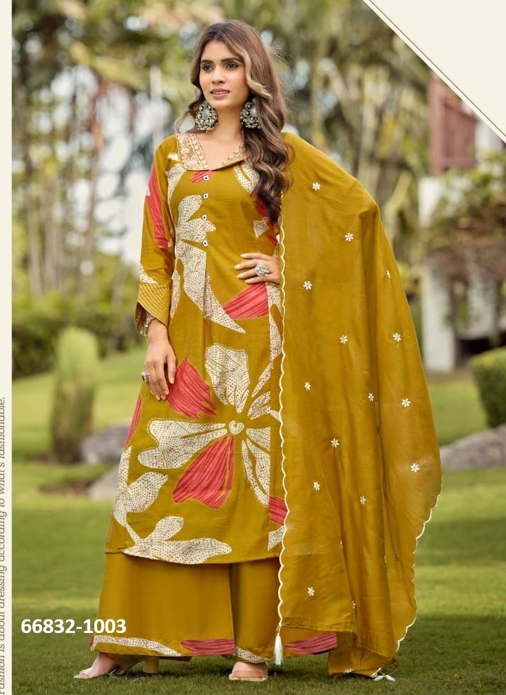 KALKI - Catalog # 66832 (Set of 6 Readymade Salwar Suits) KALKI - Catalog # 66832 (Set of 6 Readymade Salwar Suits)