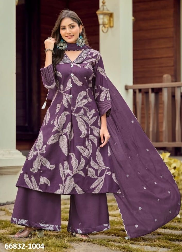 KALKI - Catalog # 66832 (Set of 6 Readymade Salwar Suits) KALKI - Catalog # 66832 (Set of 6 Readymade Salwar Suits)