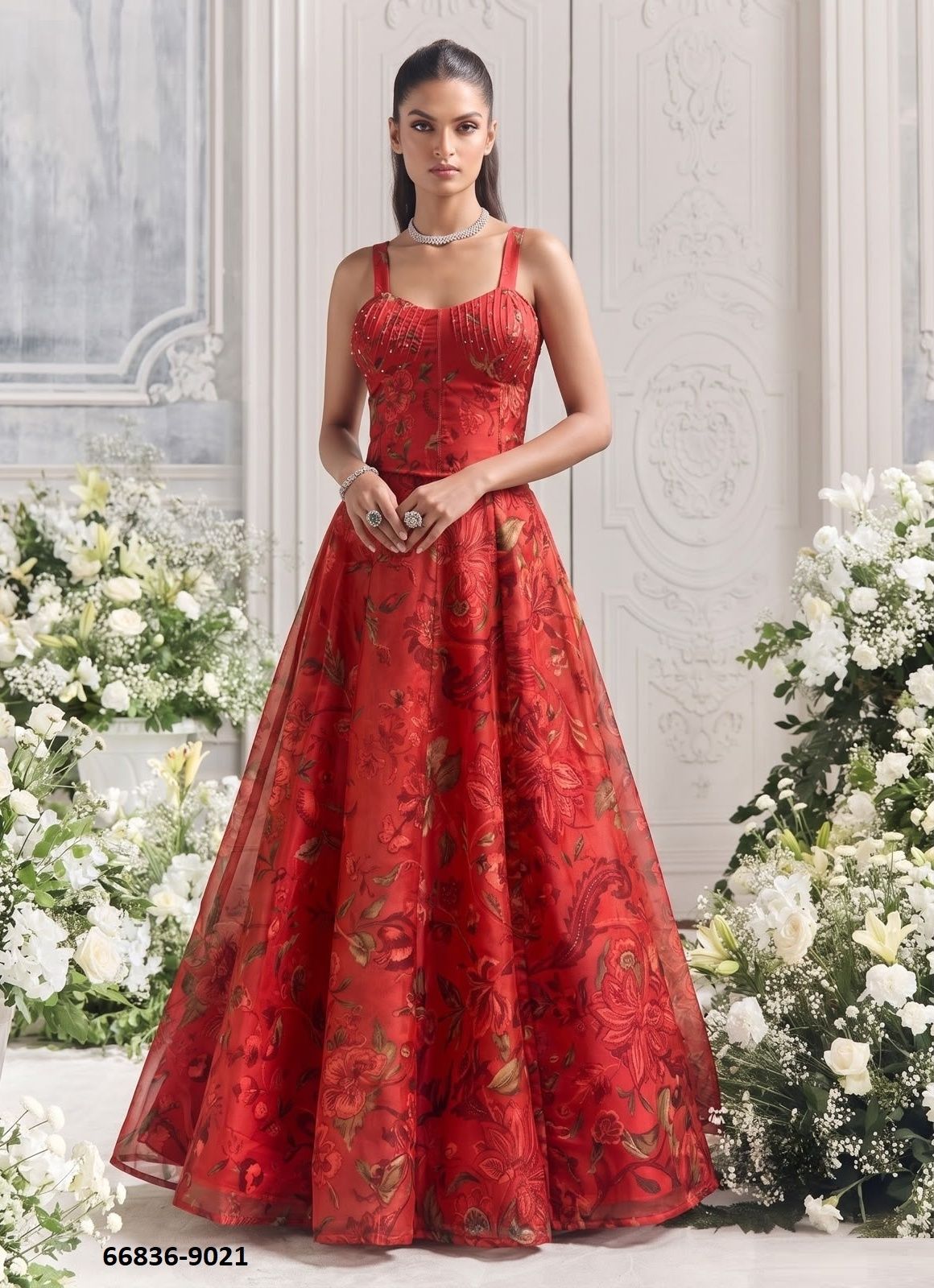 DEISGN 9019 - Catalog # 66836 (Set of 4 Readymade Lehengas) DEISGN 9019 - Catalog # 66836 (Set of 4 Readymade Lehengas)