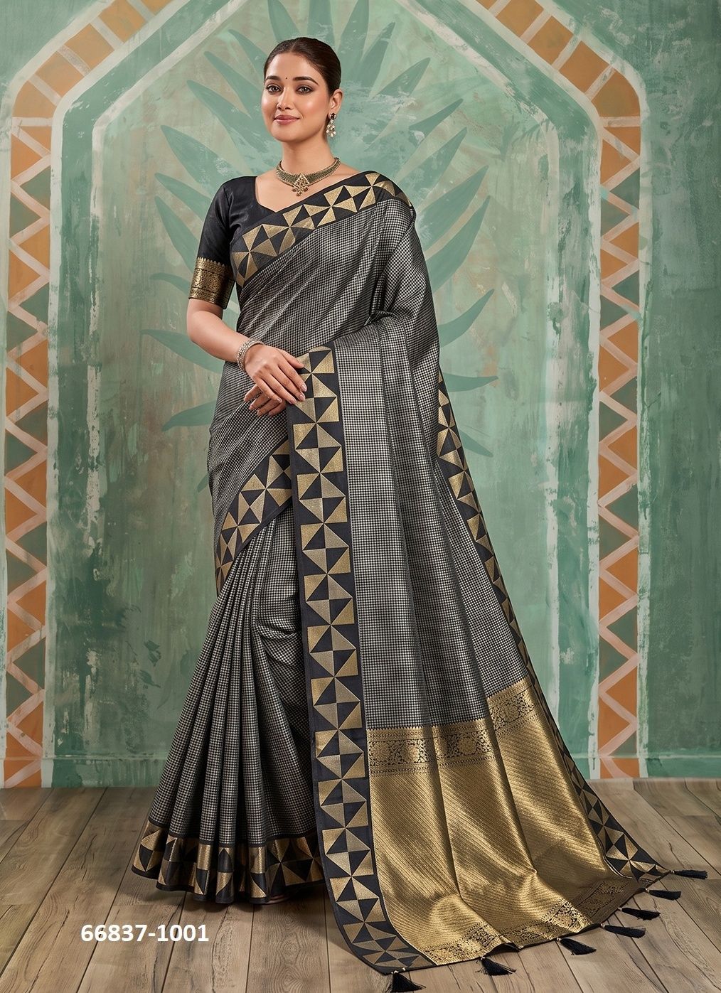 KATHAKALI - Catalog # 66837 (Set of 6 Sarees) KATHAKALI - Catalog # 66837 (Set of 6 Sarees)