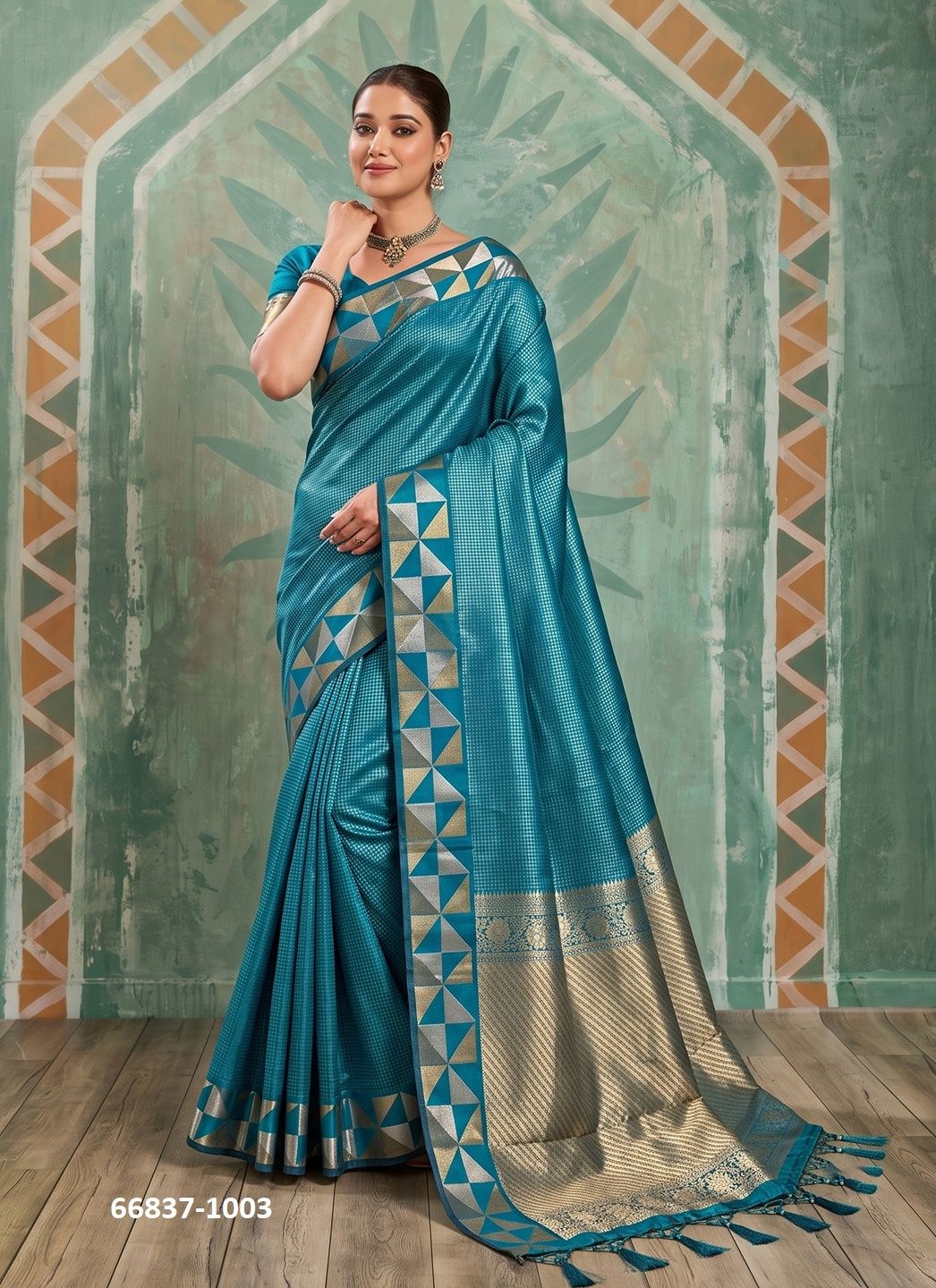 KATHAKALI - Catalog # 66837 (Set of 6 Sarees) KATHAKALI - Catalog # 66837 (Set of 6 Sarees)