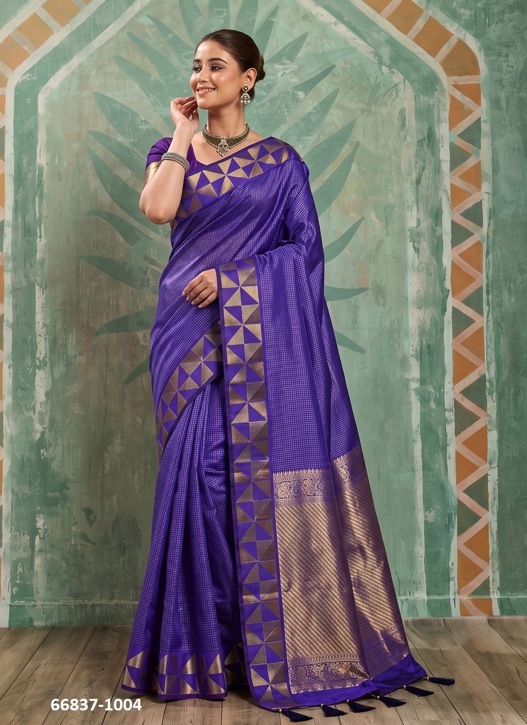 KATHAKALI - Catalog # 66837 (Set of 6 Sarees) KATHAKALI - Catalog # 66837 (Set of 6 Sarees)